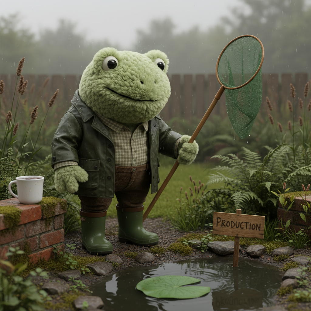 Froggy by the pond